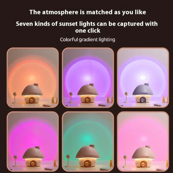 Mushroom Glow Humidifier Lamp