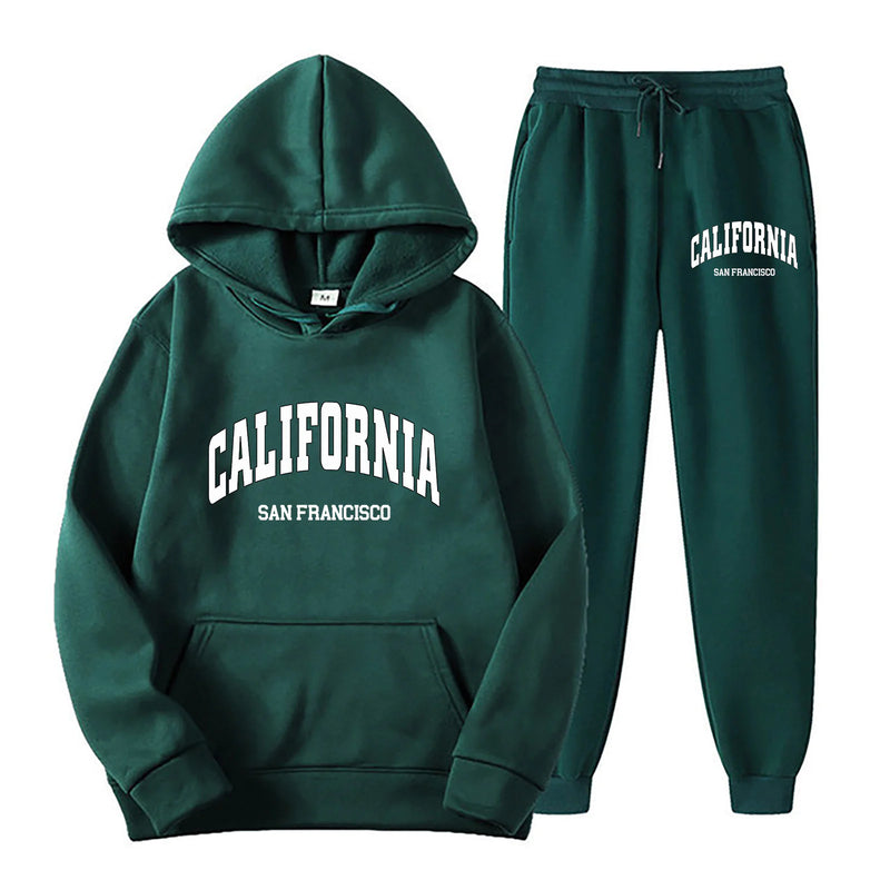 Casual Comfort Hoodie & Jogger Duo