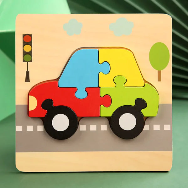 Eco-Friendly 3D Wildlife Puzzle
