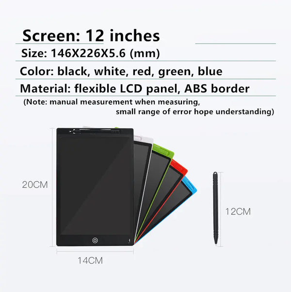 Kids' Interactive Learning LCD Tablet