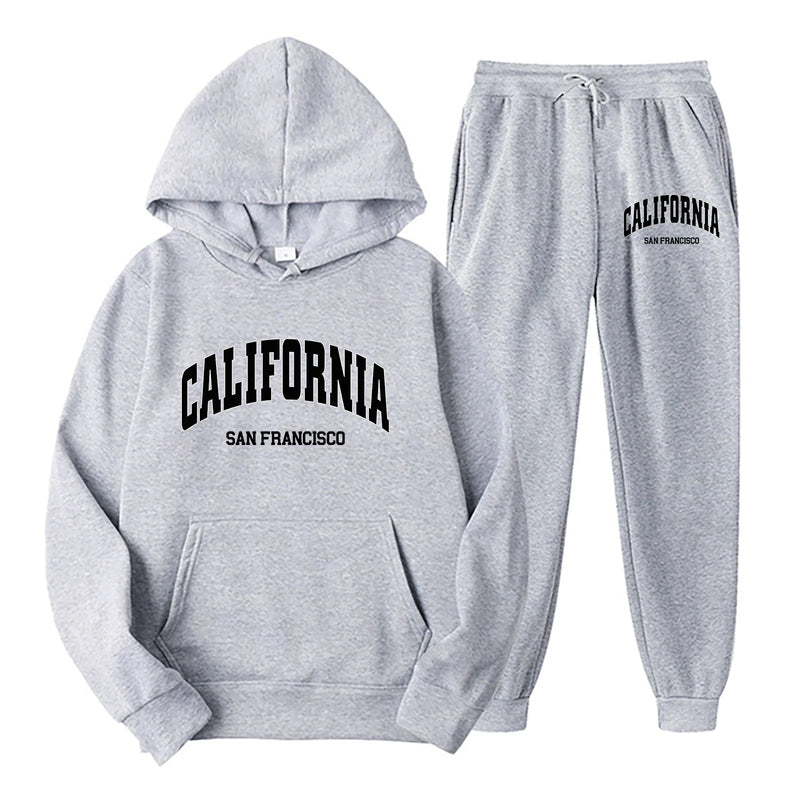 Casual Comfort Hoodie & Jogger Duo