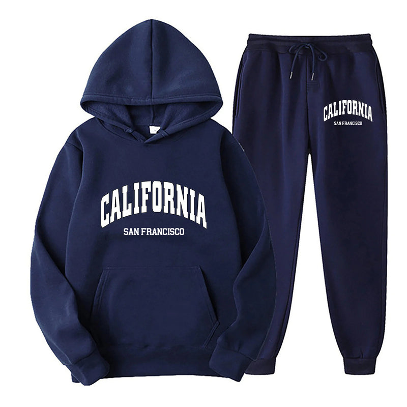 Casual Comfort Hoodie & Jogger Duo