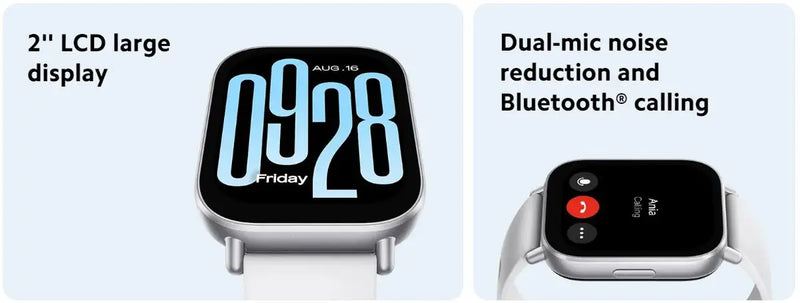Xiaomi Redmi Watch 5 Active Smart Watch Bluetooth 5.3 Blood Oxygen Heart Rate Supports Bluetooth Voice Calls 2" LCD Display