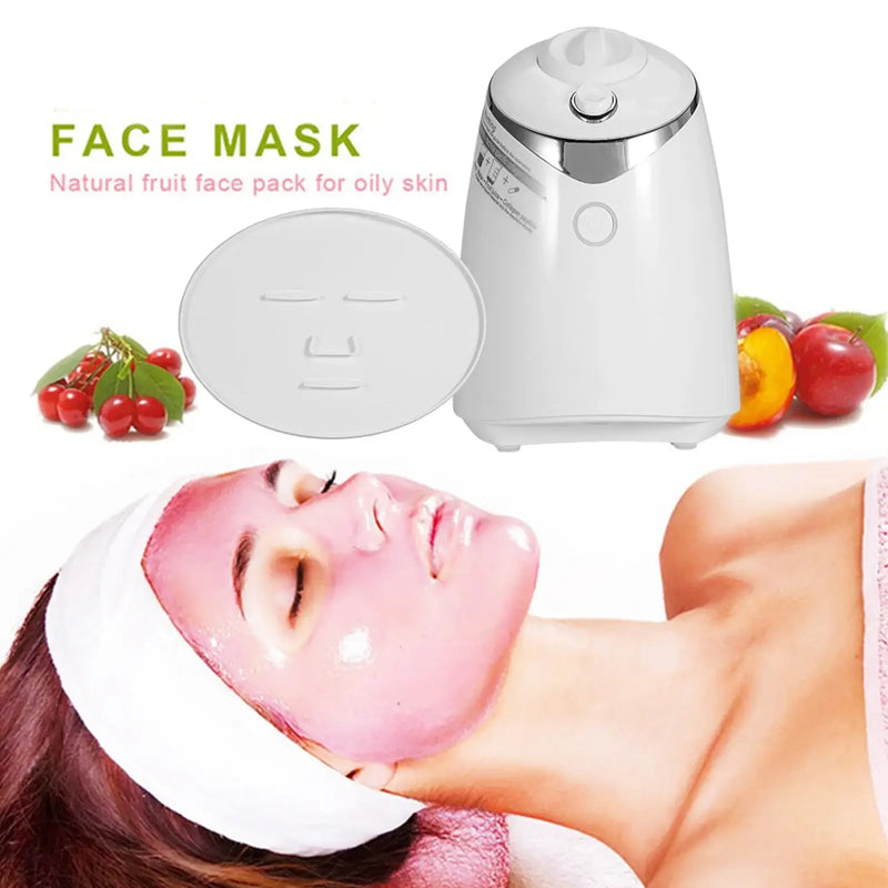Máquina para hacer mascarillas de frutas, mascarillas faciales de frutas y verduras naturales, máquina de belleza con colágeno fresco para el cuidado facial, máquina para hacer mascarillas vegetales.