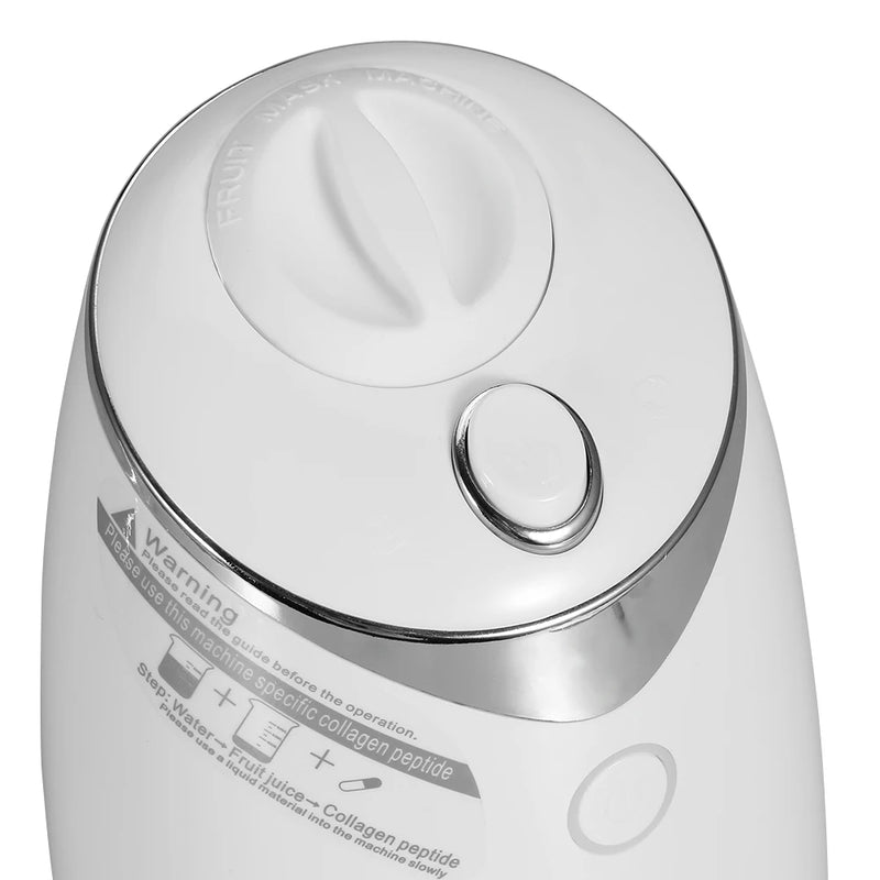 Máquina para hacer mascarillas de frutas, mascarillas faciales de frutas y verduras naturales, máquina de belleza con colágeno fresco para el cuidado facial, máquina para hacer mascarillas vegetales.