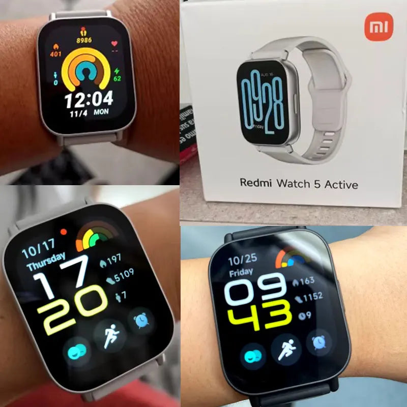Xiaomi Redmi Watch 5 Active Smart Watch Bluetooth 5.3 Blood Oxygen Heart Rate Supports Bluetooth Voice Calls 2" LCD Display