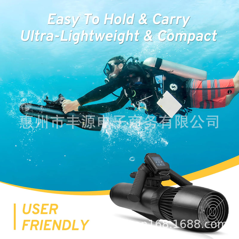 Patinete acuático de propulsión subacuática, potenciador de buceo inteligente, potente equipo de tabla de paddle surf para exteriores