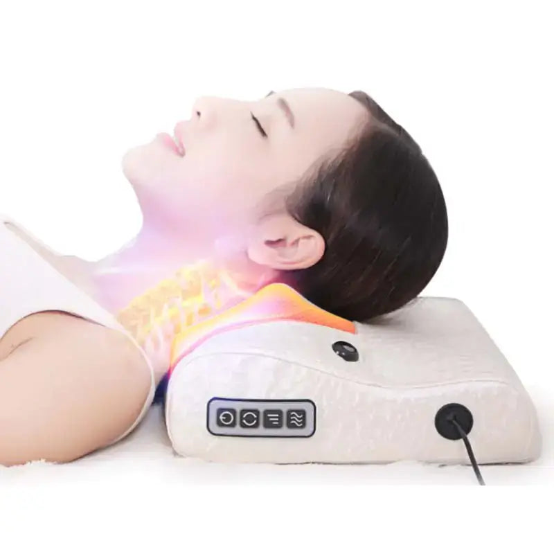 Almohada Masajeadora Eléctrica para Cuello y Hombros