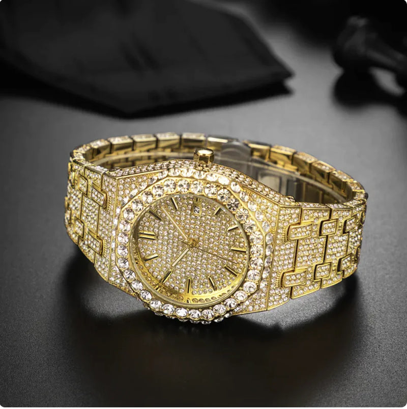 Gents' Starry Diamond Timepiece
