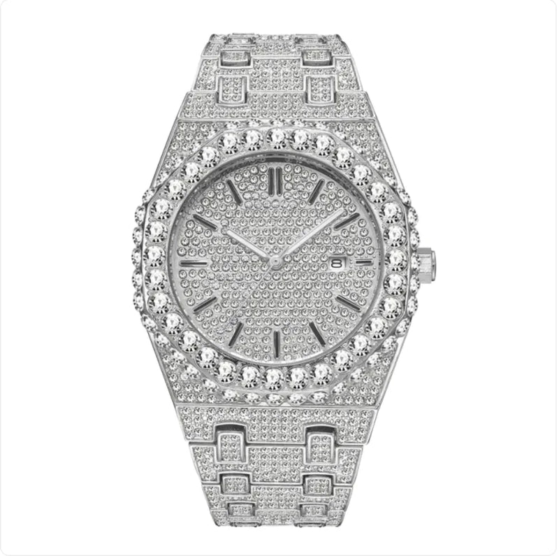 Gents' Starry Diamond Timepiece