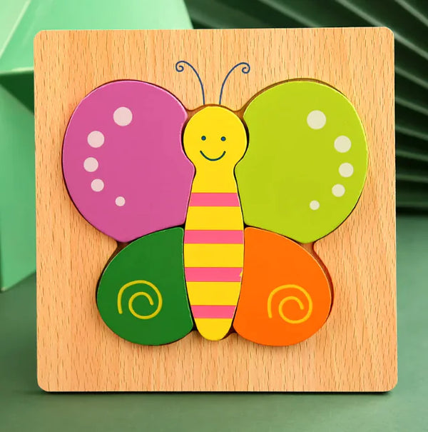 Eco-Friendly 3D Wildlife Puzzle