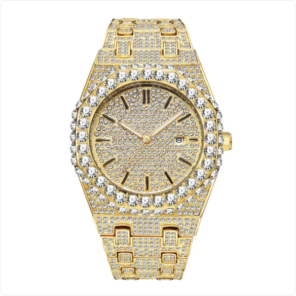 Gents' Starry Diamond Timepiece